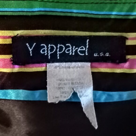 Y Apparel Brown Multicolor Floral Kimono Wrap Top - Picture 4 of 4